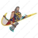 Thor Swoosh - Thor Nike Superhero