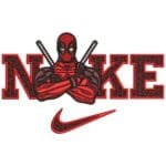 Deadpool Nike - Deadpool Nike Superhero