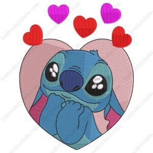 Stitch Embroidery Design - Lilo & Stitch