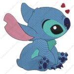 Stitch Embroidery Design - Lilo & Stitch