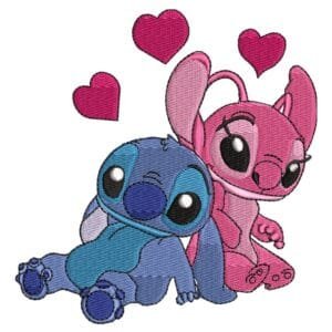 Stitch Angel Love - Lilo & Stitch