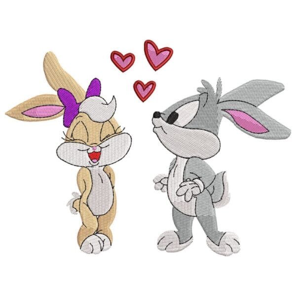 Bugs And Lola - Looney Tunes