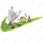 Rick & Morty Swoosh - Rick & Morty