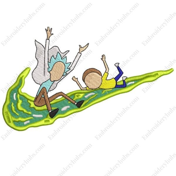 Rick & Morty Swoosh - Rick & Morty