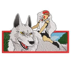 Mononoke Wolf - Princess Mononoke