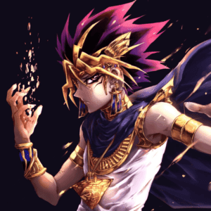 Yu-Gi-Oh Anime Embroidery Design