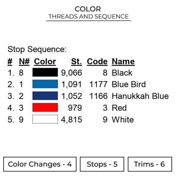 BMW M Logo Embroidery Design - Car Embroidery Design