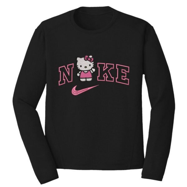 Kitty Nike Embroidery Design - Hello Kitty
