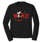 Snoopy Christmas Nike Embroidery Design - Snoopy
