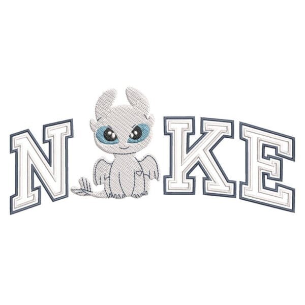 Light Fury Nike - How To Train A Dragon