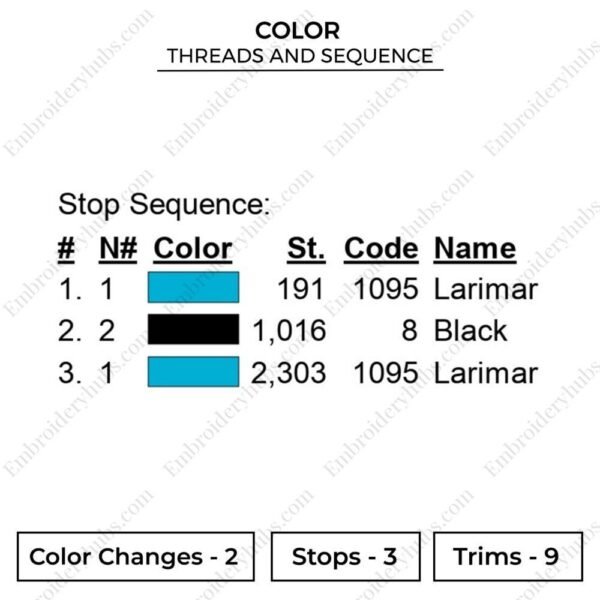 Only Gains Embroidery Design -  Gym Embroidery Design