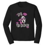 Ghostface Boo Embroidery Design - Scream