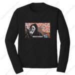 Ghostface Wazza Embroidery Design - Scream