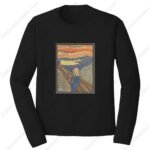 The Scream Embroidery Design - Edvard Munch