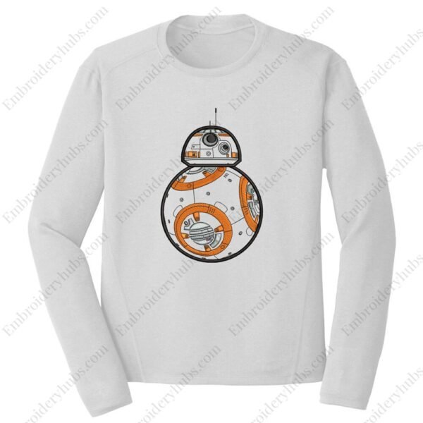 BB-8 Embroidery Design - Star Wars