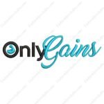 Only Gains Embroidery Design -  Gym Embroidery Design