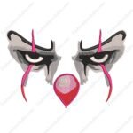 Pennywise Embroidery Design - IT