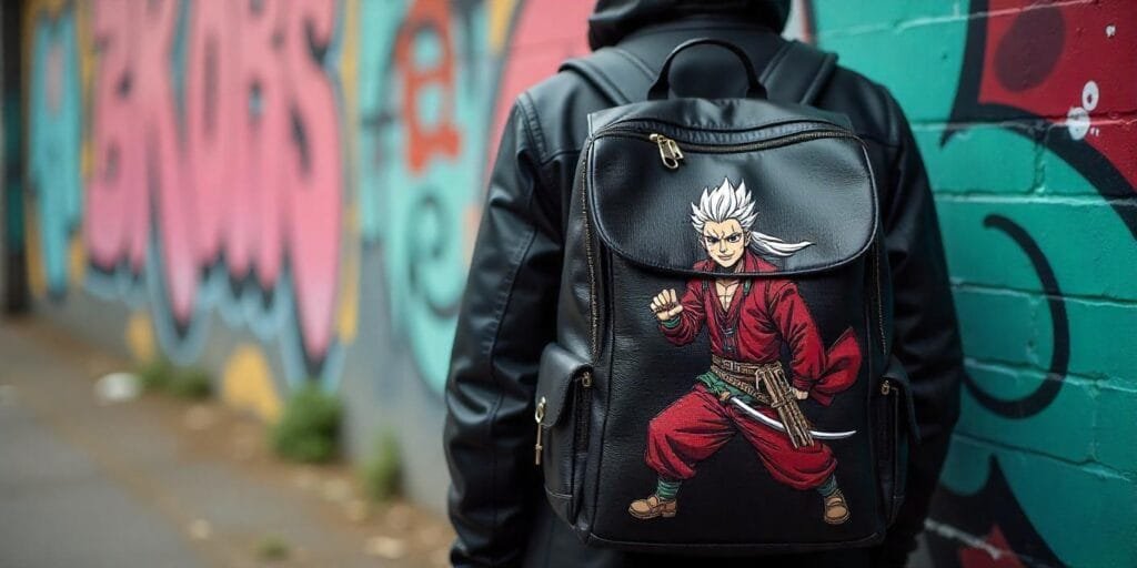 anime embroidery design