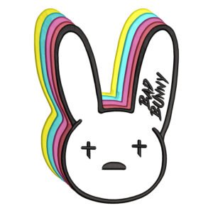 Bad Bunny Logo Embroidery Design ? Bad Bunny