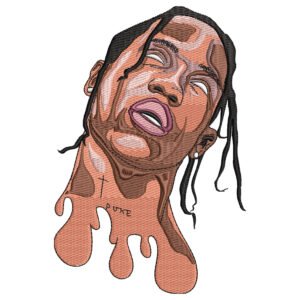 Travis Scott Embroidery Design